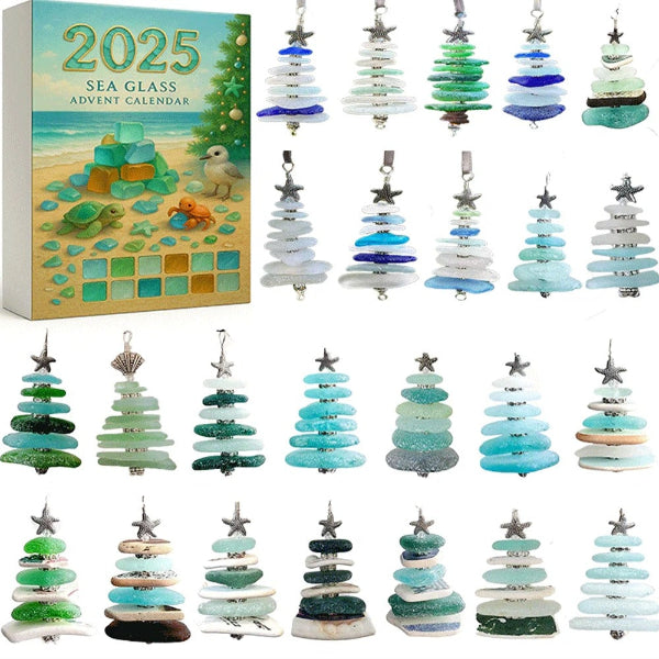 ๐Sea Glass Christmas Tree Advent Calendar 2025