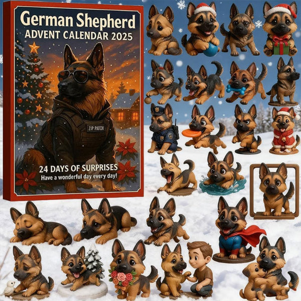 ๐๐พ German Shepherd Advent Calendar 2025 ๐