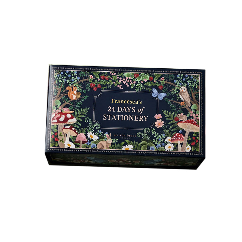 24-day stationery advent calendar