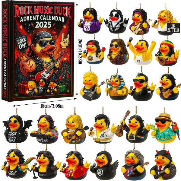 24 Days * Rock Music Duck Advent Calendar 2025