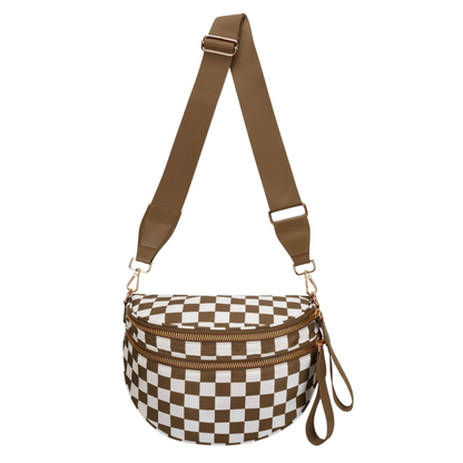 HappyMama™ Oxford Crossbody Bum Bag