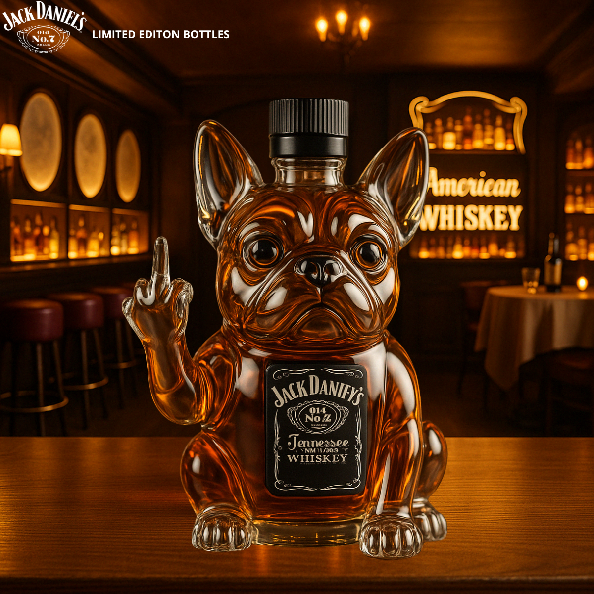WhiskeyDyr™ bottle - the best whiskey bottle for your home!