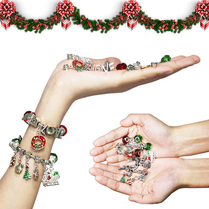 24-day advent calendar Christmas bracelet set