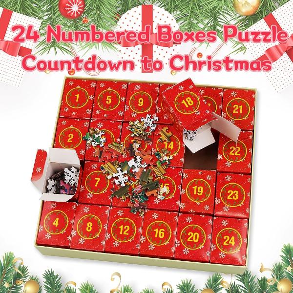 Luxury puzzle advent calendar