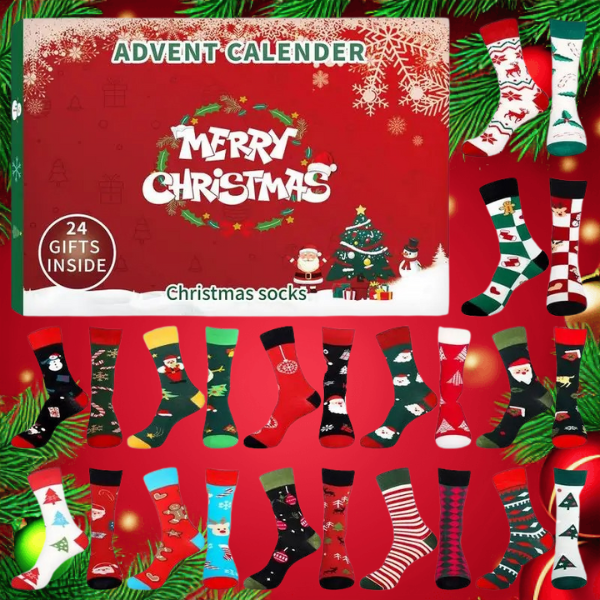 Christmas Socks Advent Calendar