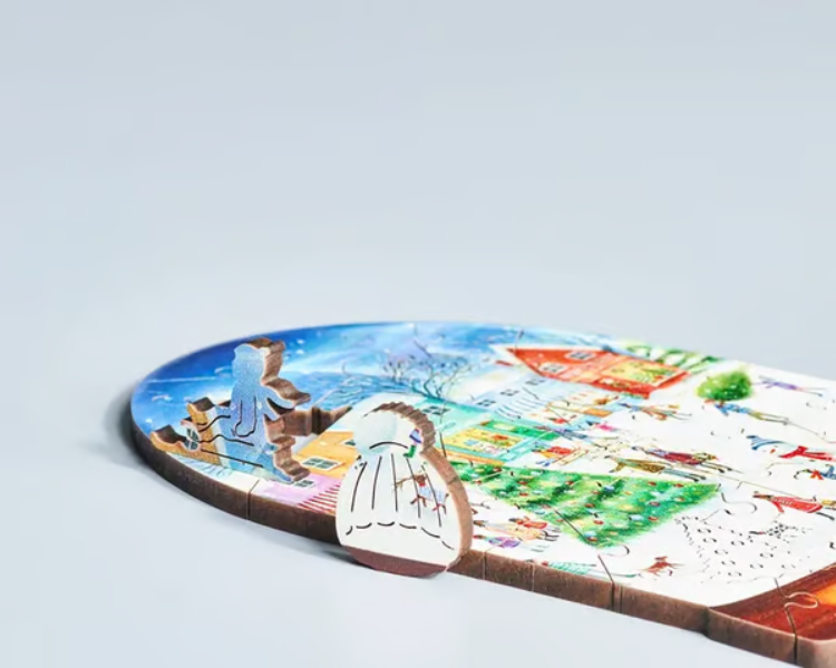 Christmas puzzle advent calendar