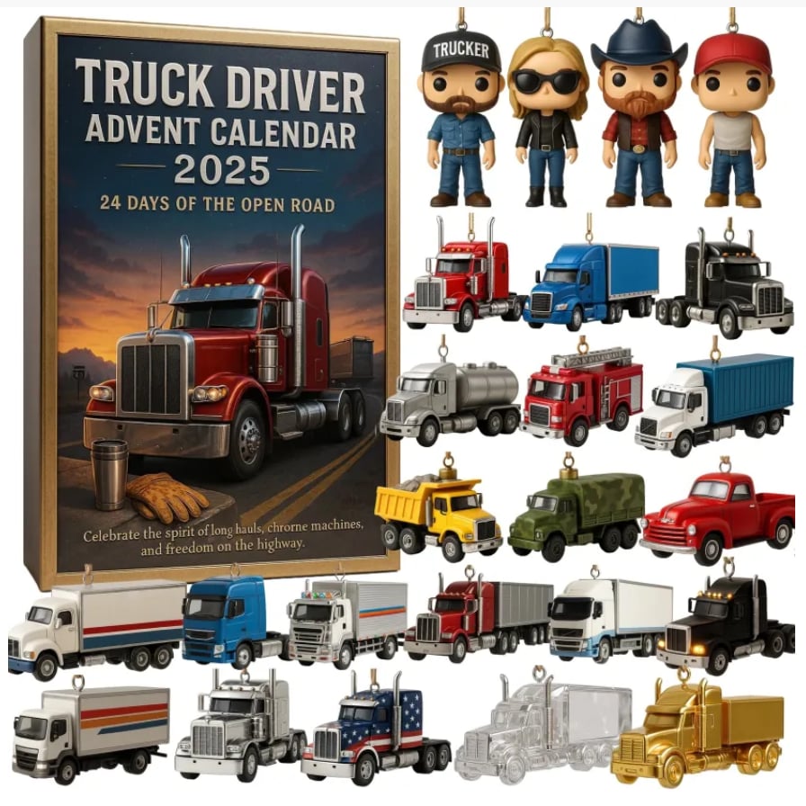 2025 Truck Driver Advent Calendar