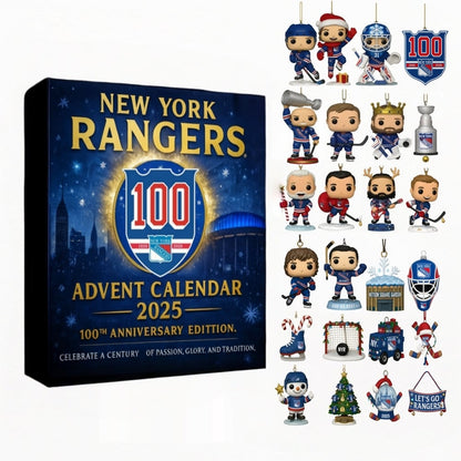 🥅 New York Rangers 100th Anniversary 2025 Advent Calendar 💯🏒🗽