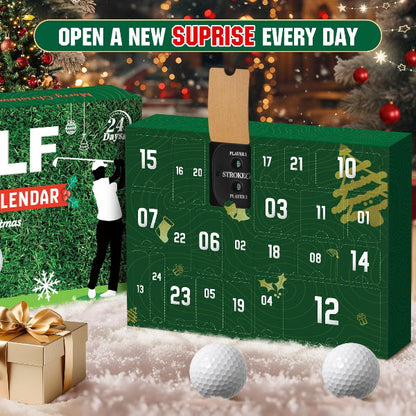 ✨Golf Advent Calendar 2025 for Men - 24 Days of Golf Surprises & Christmas Fun
