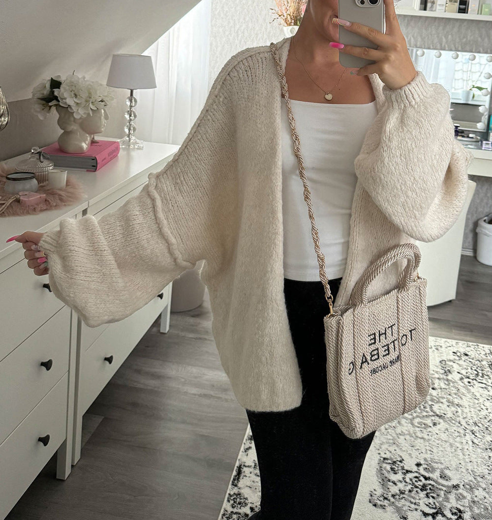 CozyKnit™ Oversized Drop Shoulder Sweater