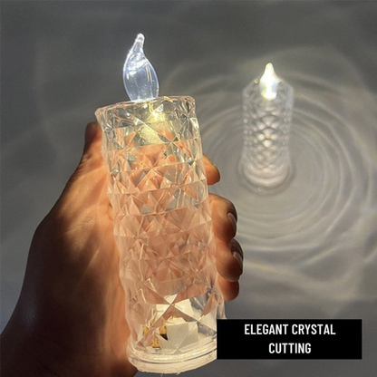CrystalFlame™ – Luxurious Candlelight Lamp