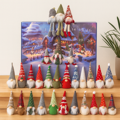 Premium gnome advent calendar