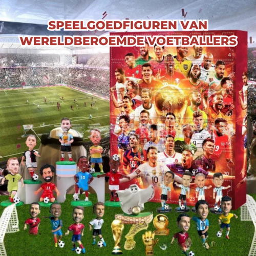 Soccer stars advent calendar