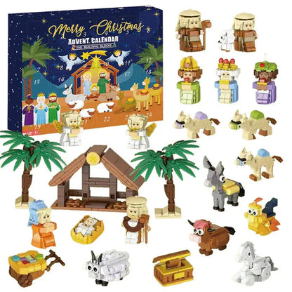 Miniature Nativity Figures Advent Calendar 2025 ✨