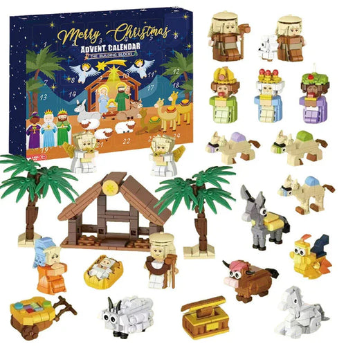 Miniature Nativity Figures Advent Calendar 2025 ✨
