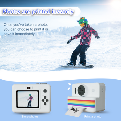 LumiPrint™ Instant Camera for Kids