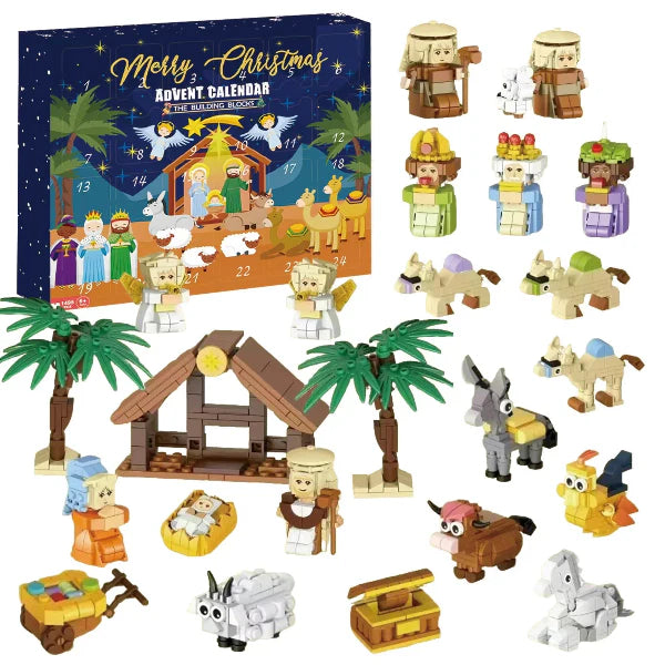 Miniature Nativity Figures Advent Calendar 2025 ✨