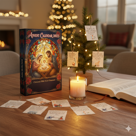 ✝️🌟Bible Verse Advent Calendar 2025 – A Journey of Faith, Hope & Joy