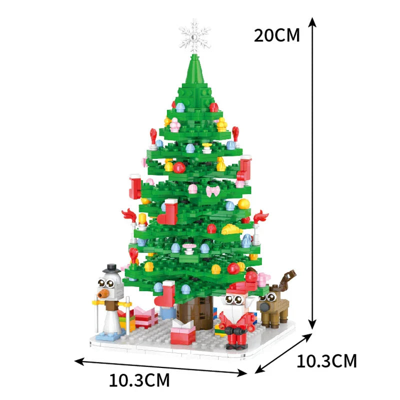 Christmas tree advent calendar