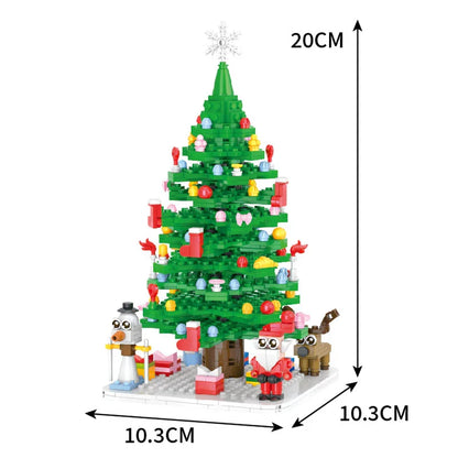 Christmas tree advent calendar