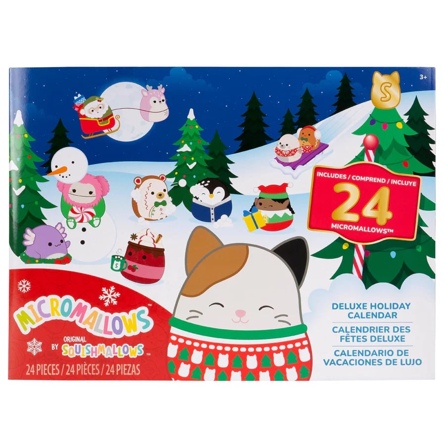 🎄Plushie Original 24-Day Micromallows Holiday Plush Advent Calendar🎄