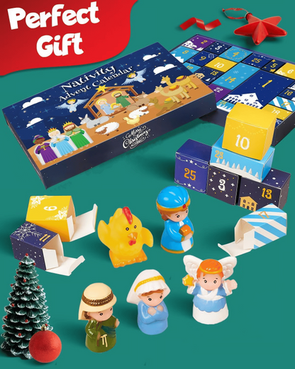 🏆2025 Nativity Advent Calendar (25pcs) 💯NONTOXIC & ODORLESS