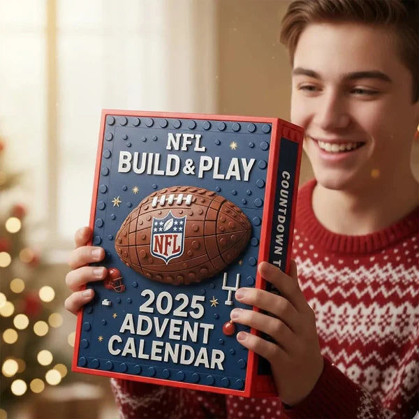 🏈 2025 All Team Football Ball Full Set Advent Calendars 🎄
